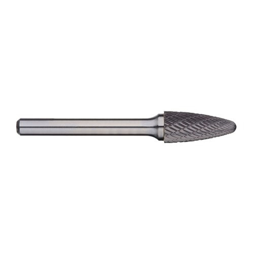 1/2In Tree Radius Nose Carbide Burr - 6In Long