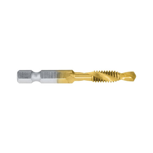 Unc 1/4 X 20 Hss Combination Drill & Tap | Tin Coated Unc 1/4 X 20 Hss Combination Drill & Tap | Tin Coated