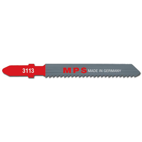 Jig Saw Blade Hss, 75Mm, 12 Tpi, Wavy, Euro Shank (X5)