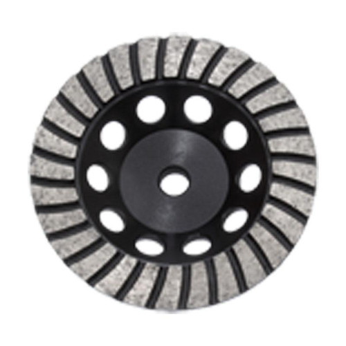 Austsaw - 125Mm (5In)   Diamond Cup Wheel Turbo Row - M14 Thread Bore - Turbo Row