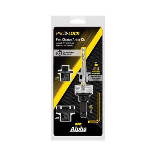 Pro Lock | Fast Change Arbor Kit (4 Pce) Pro Lock | Fast Change Arbor Kit (4 Pce)