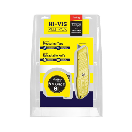 Hi-Vis Yellow Multi Pack