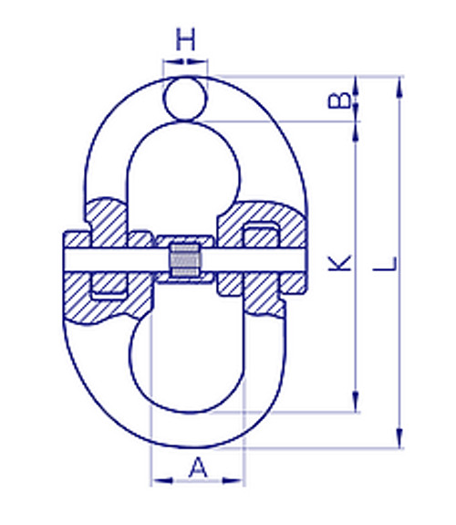G80 Chain Connector 6Mm G80 Chain Connector 6Mm