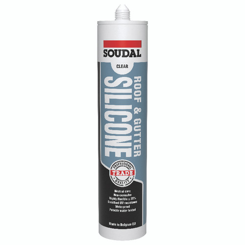 Roof & Gutter Silicone - Grey 300Ml Roof & Gutter Silicone - Grey 300Ml