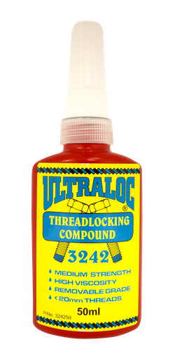 Threadlocking Compound 250Ml Blue - Anaerobic Medium Strength Removable Grade - High Viscosity