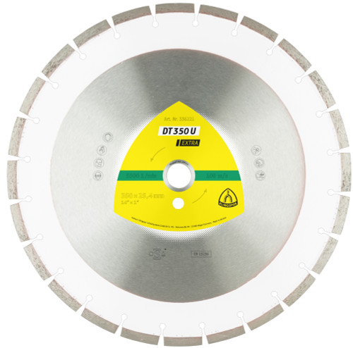 Diamond Blade - (Dt350U)Segmented Edge/Universal/4800Rpm  400X25Mm