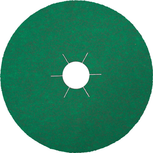 Fibre Disc - (Cs570) Zirconia/Star Hole/Top Coat 100Grit 125X22Mm