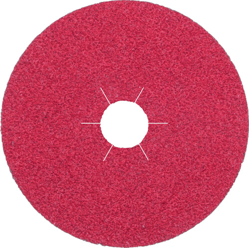 Fibre Disc - (Fs964) Ceramic/Red/Star Hole 120Grit 125X22Mm