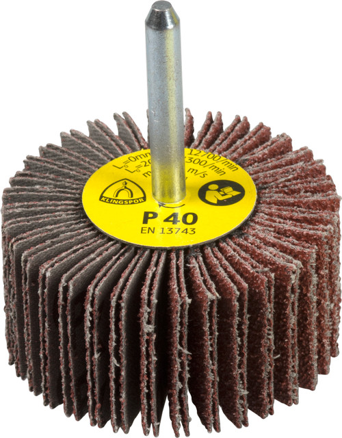 Flap Wheel - (Km613) Aluminium Oxide/Spindle 240Grit 40X20X6Mm