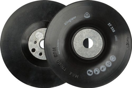 Backing Pad - (St358) Fibre Discs/Smooth/M14 Thread 125X22Mm Backing Pad - (St358) Fibre Discs/Smooth/M14 Thread 125X22Mm