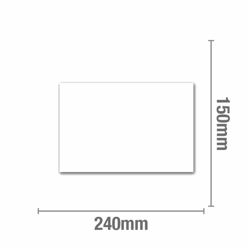 Cover Plate Rectangle Patch 240 X 150Mm