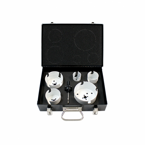 Plumtool Hole Saw Kit Tungsten Tip Plumtool Hole Saw Kit Tungsten Tip