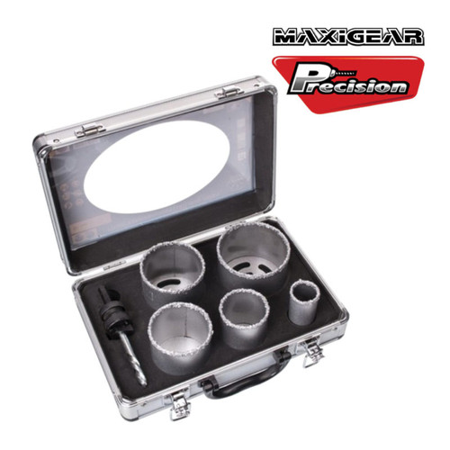 Holesaw Tungsten Carbide Coated 6 Piece Set