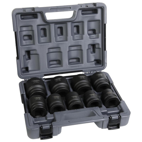 1" Dr 9Pc Std Impact Socket Set Af 1" To 2"
