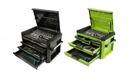 6 Draw, 219 Pce Toolkit - Blk