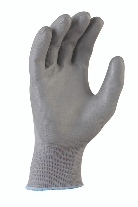 Grey Knight' Nylon Glove With Polyurethane (Pu) Palm Coating - Xsmall