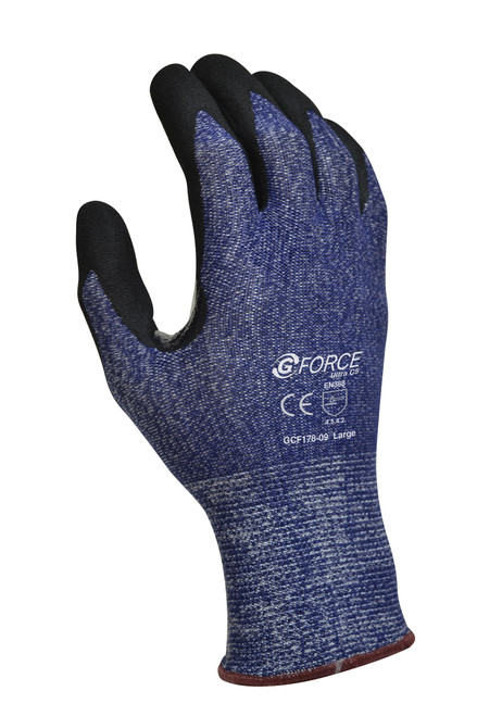 G-Force Ultra C5 Thin Nitrile Coated Glove - Medium