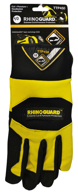 Rhinoguard Needle & Cut Resistant Level 'E' Glove, Full Protection - Medium