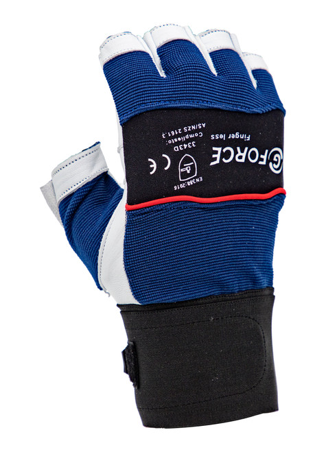 G-Force Fingerless Impax Anti-Vibration Mechanics - X-Large