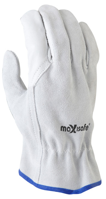 Maxisafe Natural Split Back Leather Rigger Glove - Small
