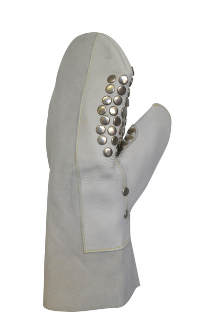 Plumbers Studded Leather Glove - Left Hand, Retail Carded