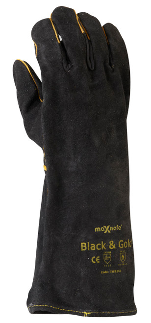 "Black & Gold" Welders Glove