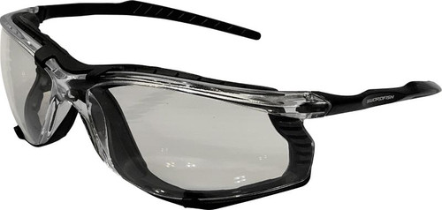 Swordfish Safety Glasses With Anti-Fog - Clear Lens, Assembled With Gasket