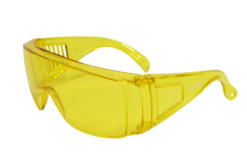 Visispec Amber Safety Glasses With Anti-Fog