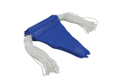 Maxisafe Blue Pvc Bunting Flag Line - 30M