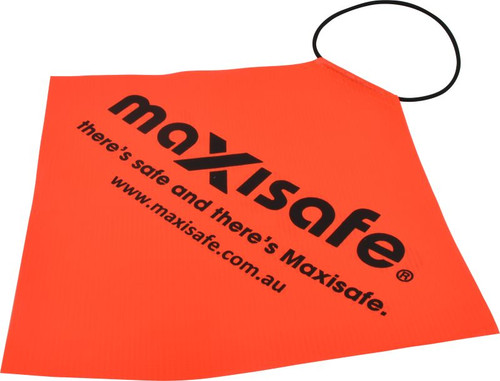 Maxisafe Orange Long Load Flag, 30 X 30Cm