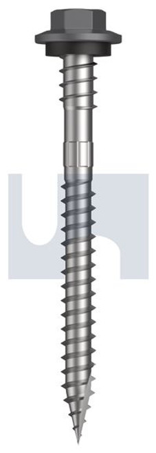 Type 17 Hex + Washer + Xgrip #12-11 X65 Basalt - Cl4