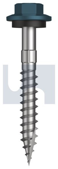 Type 17 Hex Head + Washer #12-11 X45 Blue Ridge (Pacific Blue) -Cl4