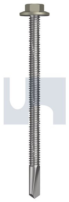 S500 Tiger Self Drilling Screw Flanged Hex Head #12-24 X85 Bushland - Cl4