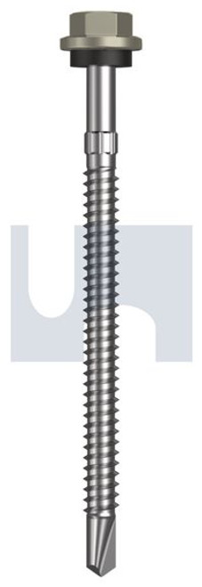 Metal Self Drilling Screw Hex Head + Washer #14-14 X90 Bushland - Cl4