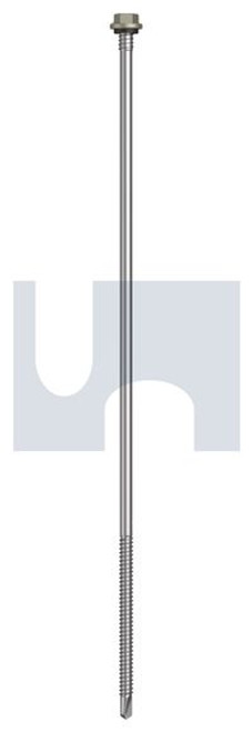 Metal Self Drilling Screw Hex + Washer + Xgrip #14-14 X300 Bushland - Cl4