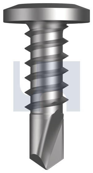 Metal Self Drilling Screw Wafer Head #10-16 X16 Classic Cream (Smooth) -Cl3