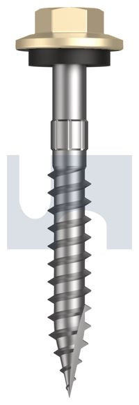 Type 17 Hex Head + Washer #12-11 X45 Classic Cream (Smooth) -Cl4