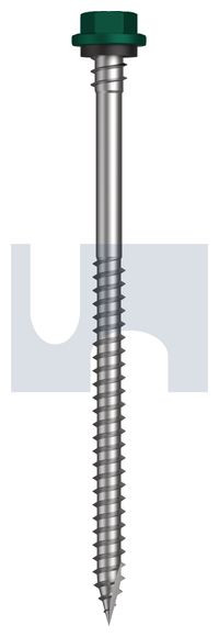 Type 17 Sds Hex + Wash + Xgrip #14-10 X110 Cottage Green (Permanent) -Cl4