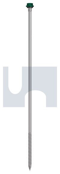 Type 17 Sds Hex + Wash + Xgrip #14-10 X150 Cottage Green (Permanent) -Cl4