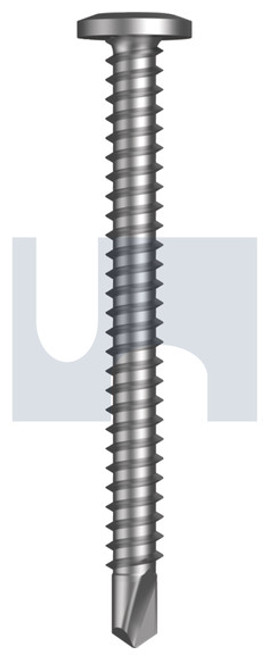 Metal Self Drilling Screw Wafer Head #10-16 X50 Deep Ocean (Storm Blue) -Cl3