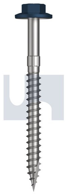 Type 17 Flanged Hex Head #12-11 X65 Deep Ocean (Storm Blue) -Cl4