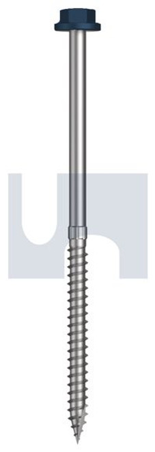 Type 17 Flanged Hex Head #14-10 X125 Deep Ocean (Storm Blue) -Cl4