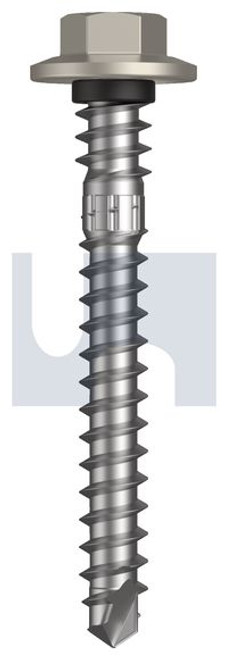 Vmax Self Drilling Screw Hex + Washer + Xgrip M6.2-11 X50 Dune - Cl4
