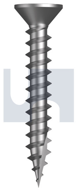 Type 17 Countersunk #10-12 X30 Dove White - Cl3
