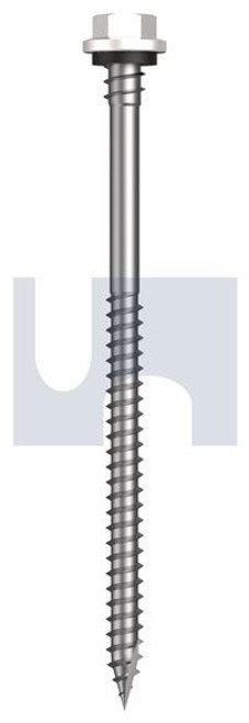 Type 17 Sds Hex + Wash + Xgrip #14-10 X110 Dove White - Cl4