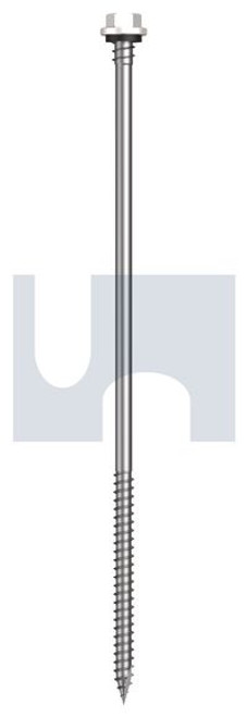 Type 17 Sds Hex + Wash + Xgrip #14-10 X200 Dove White - Cl4