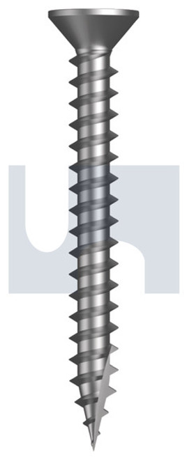 Type 17 Countersunk #10-12 X40 Dove White - Zyp