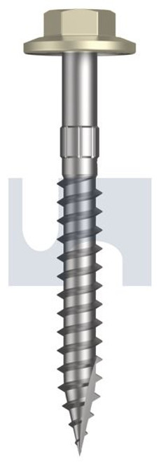 Type 17 Flanged Hex Head #12-11 X50 Evening Haze - Cl4