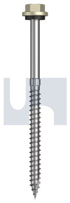 Type 17 Hex Head + Washer #14-10 X100 Evening Haze - Cl4