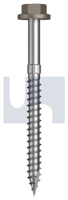 Type 17 Flanged Hex Head #14-10 X75 Gully - Cl4